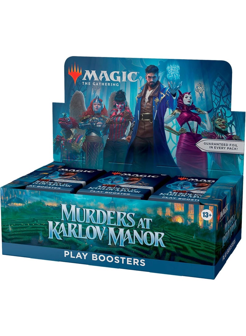Murders at Karlov Manor (MKM) Play Booster Box | 36 Play Boosters | English | Factory Sealed